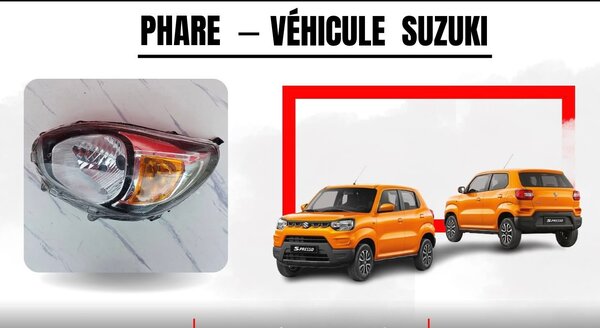 Phare avant pour Suzuki