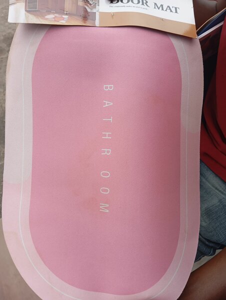 Tapis de salle de bain anti dérapent,séchage rapide