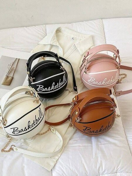 Sac à main rond Basketball