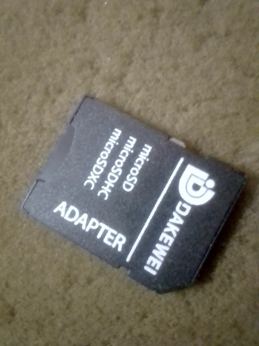 Adaptateur MicroSD Dakewei 4GB