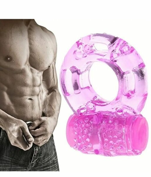 Anneau Vibrant Silicone Érotique