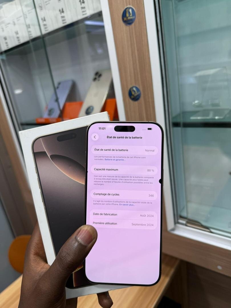 iPhone 16 pro Max 256Go