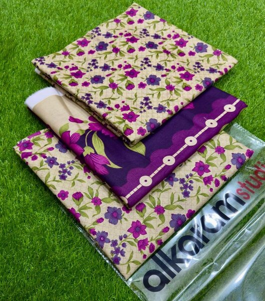 Printed lawn