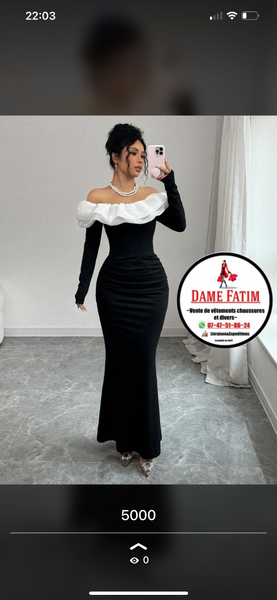Robe Élégante Femme Soirée