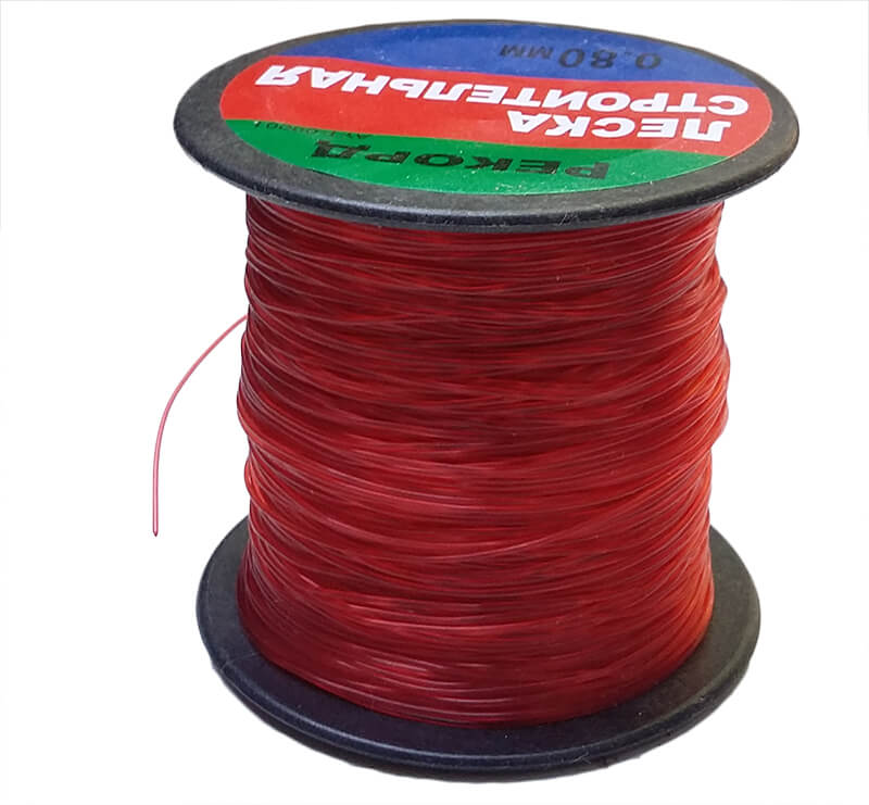 Леска строительная красная