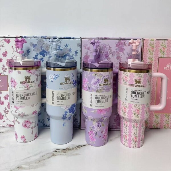 Stanley Quencher Tumbler Floral