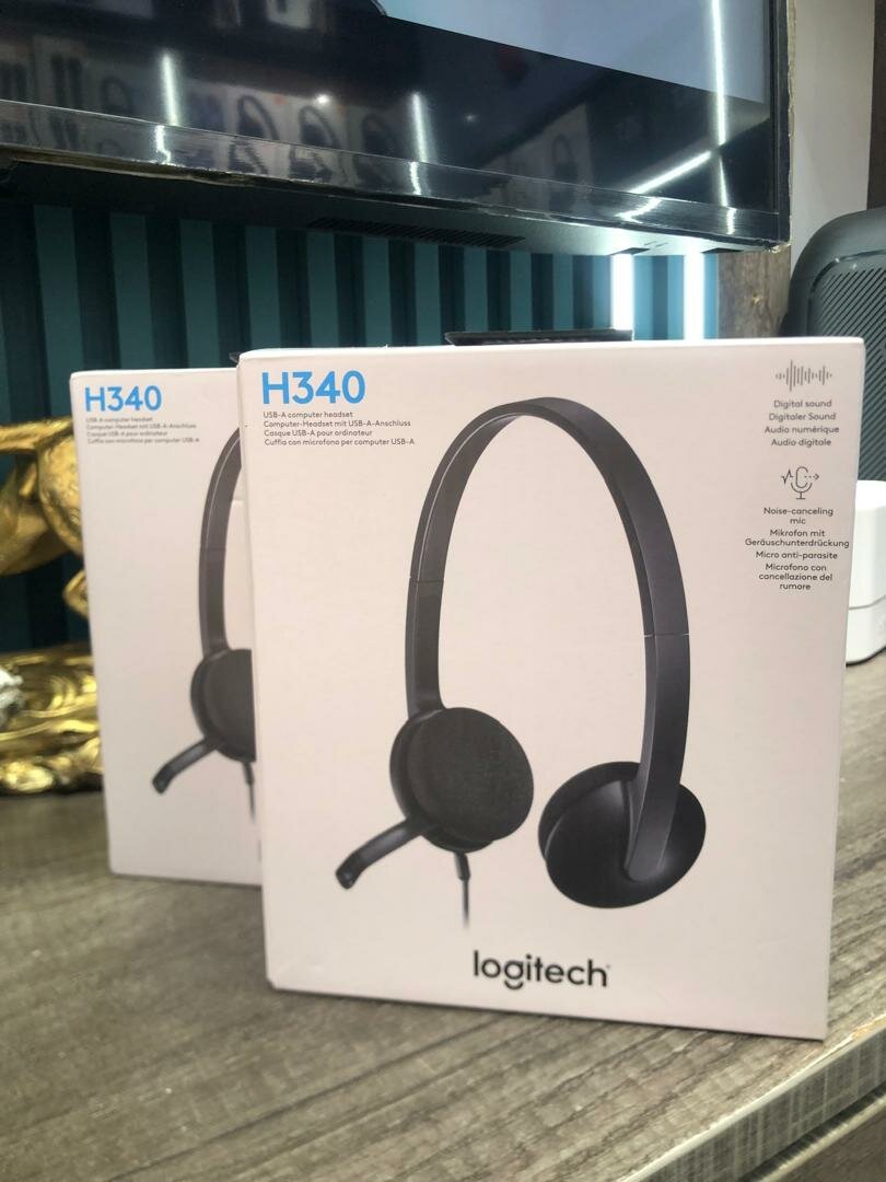 Logitec H340 headset