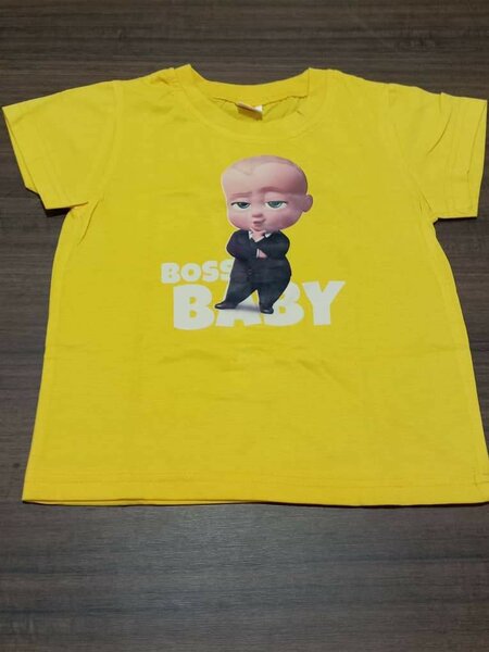 Cartoon character kids t-shirt