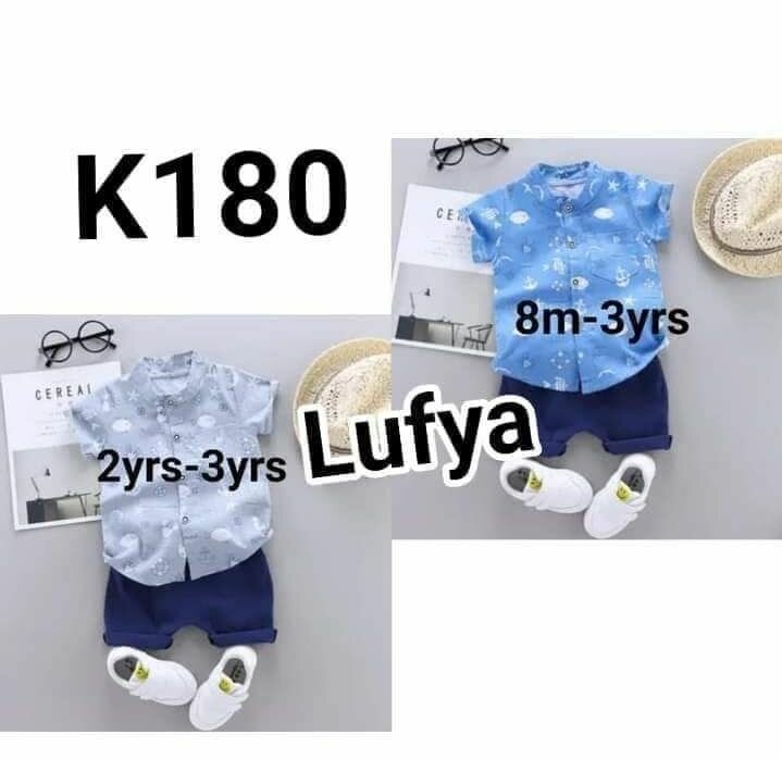 BABY BOY SHORTS+ SHIRTS