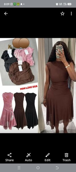 Jolie robe pour femmes