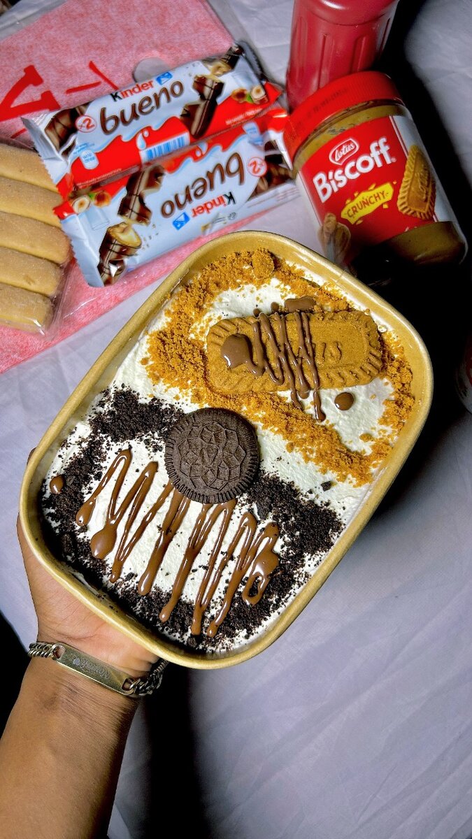 Délice de tiramisu au Biscoff