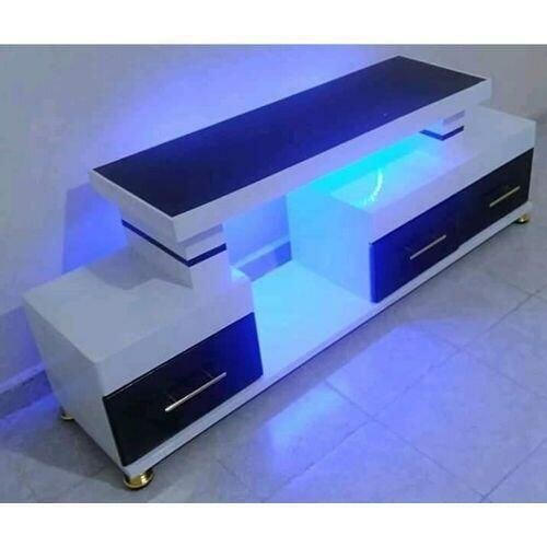 Meuble TV moderne LED bois