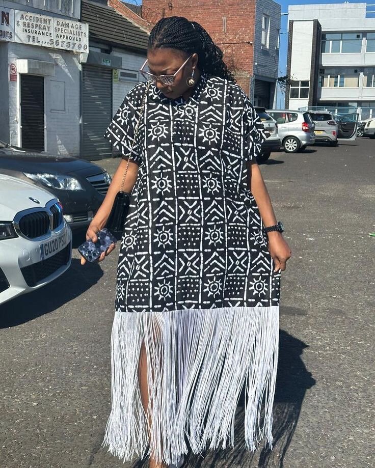 Robe Bohème avec Franges