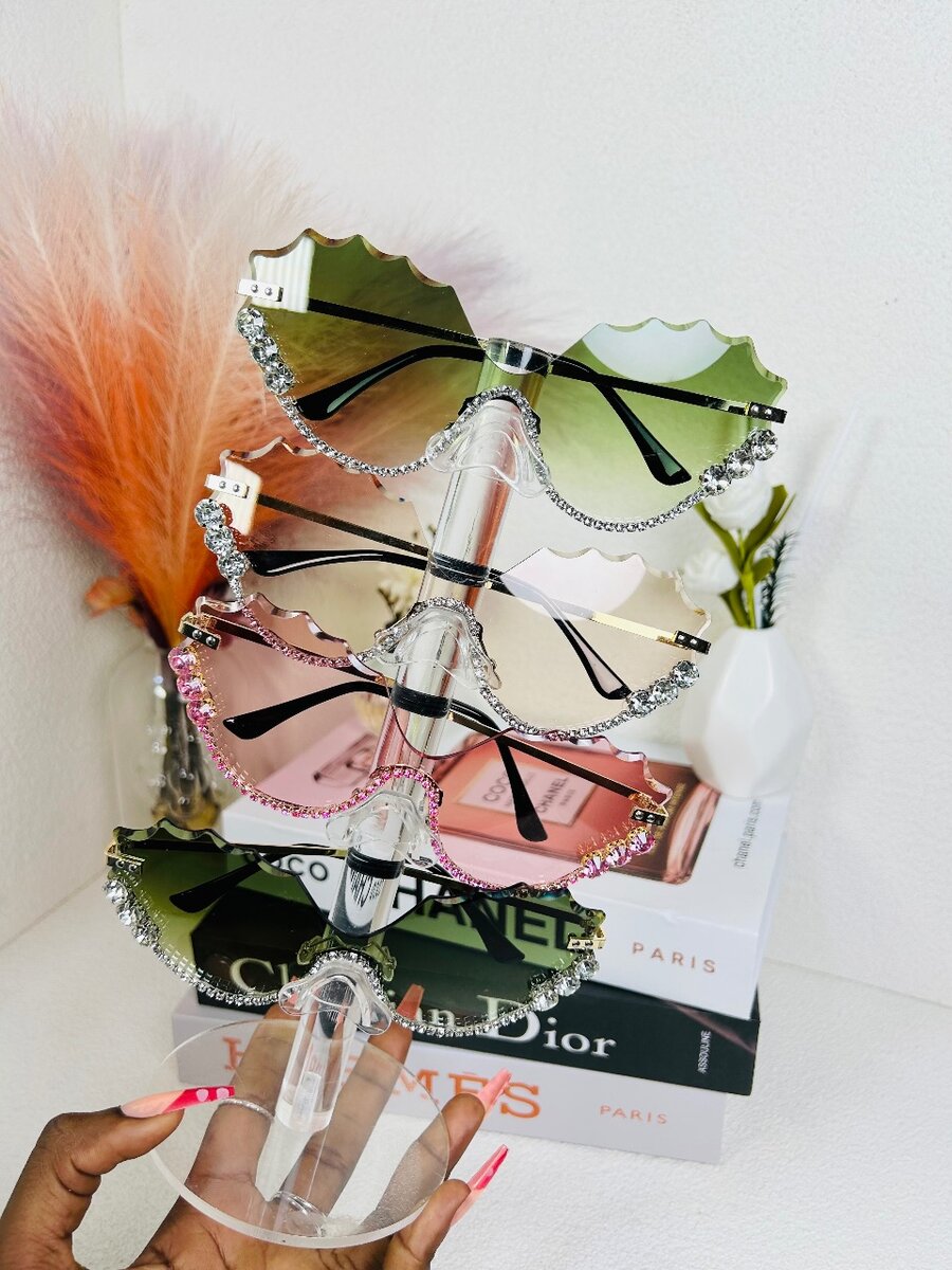 Lunettes en strass