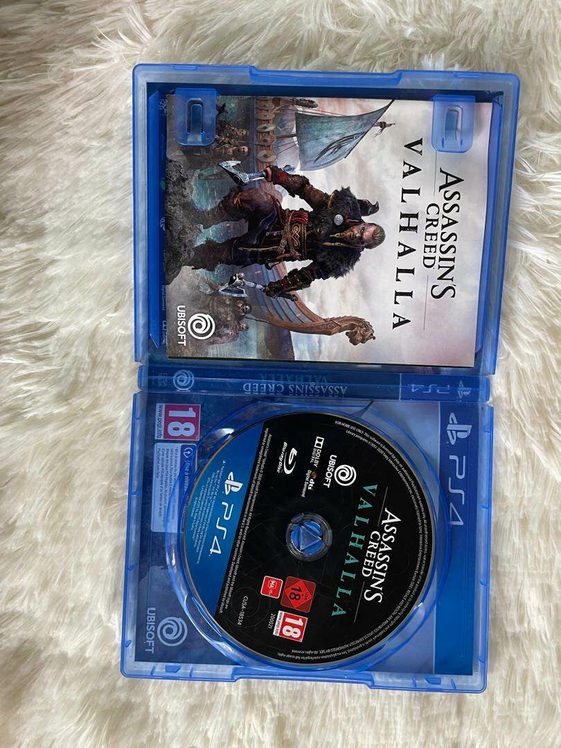CD assassin's Creed Valhalla PS4