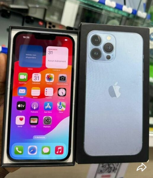 iPhone 13 Pro Max Argent Neuf