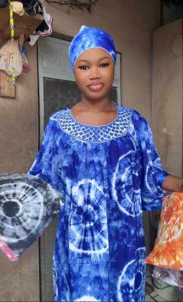 Tunique africaine colorée