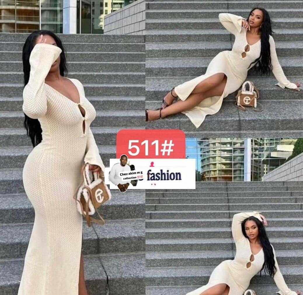 Robe Élégante en Tricot