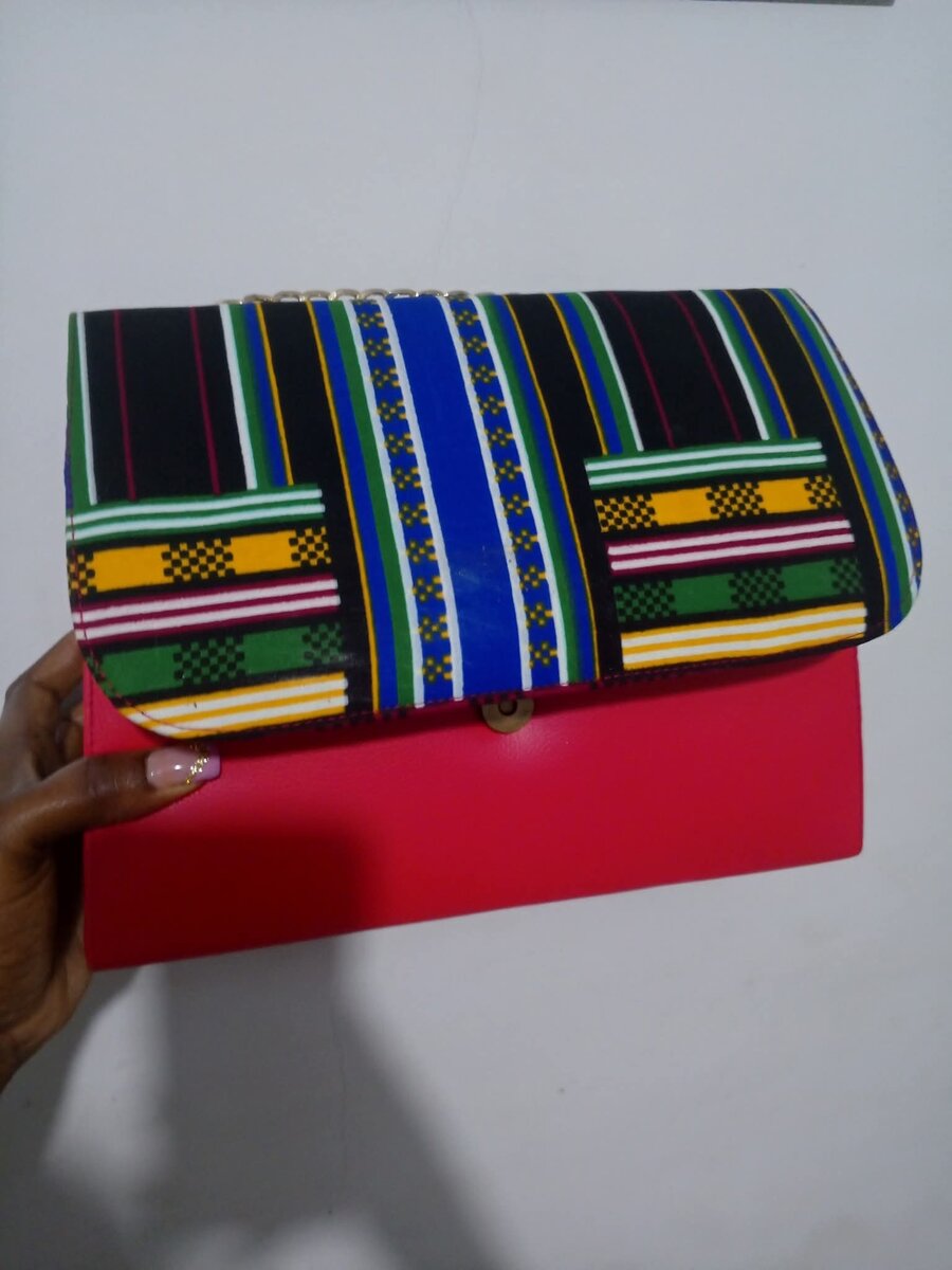 Sac à main coloré imprimé ethnique