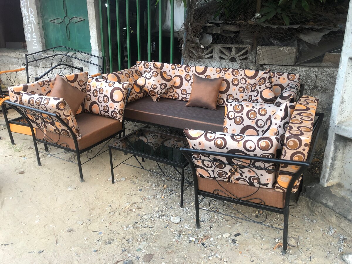 Fauteuil en fer forgé