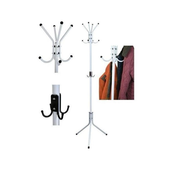 Porte-Manteau À Crochets - En Acier