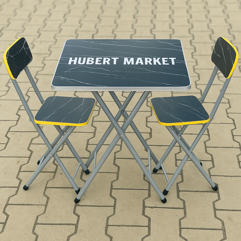 Ensemble table et chaises pliantes