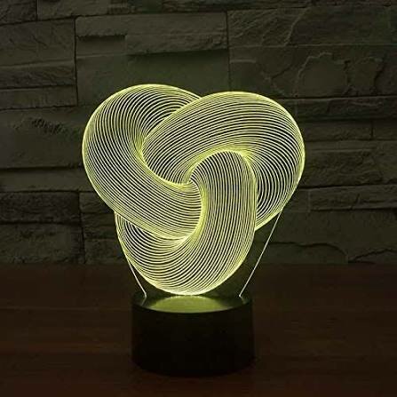 Lampe LED 3D Illusion