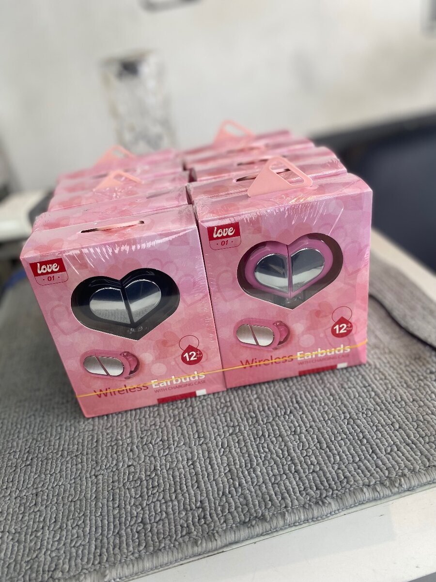 Écouteurs Sans Fil Coeur Amour