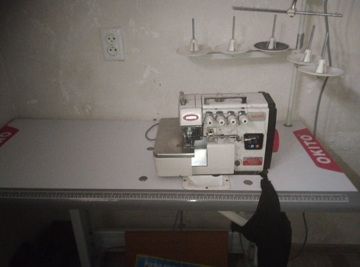 Пятинитка прямо строчка