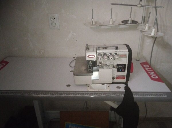 Пятинитка прямо строчка