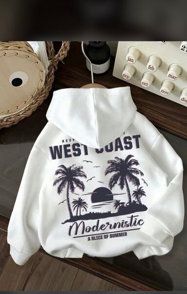 Sweat à capuche cœur papillon