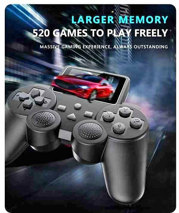 Jouet Console de jeu portable rétro S10