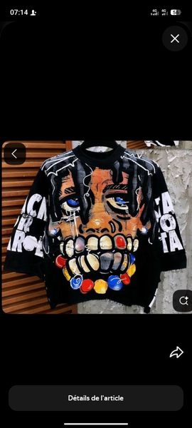 T-shirt Art Street Unisexe