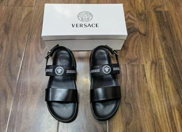 Sandales cuir noir élégantes