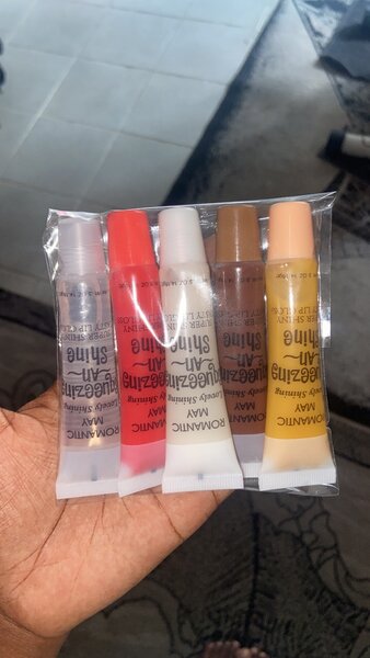 Kit de 5 gloss sucrés