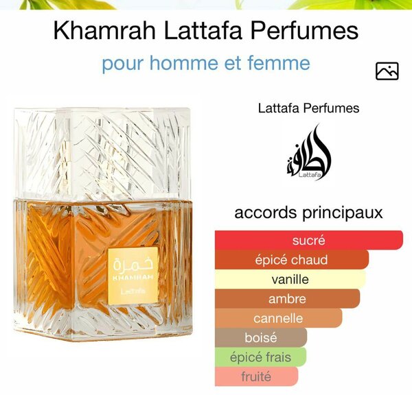 Eau de Parfum Khamrah Mixte