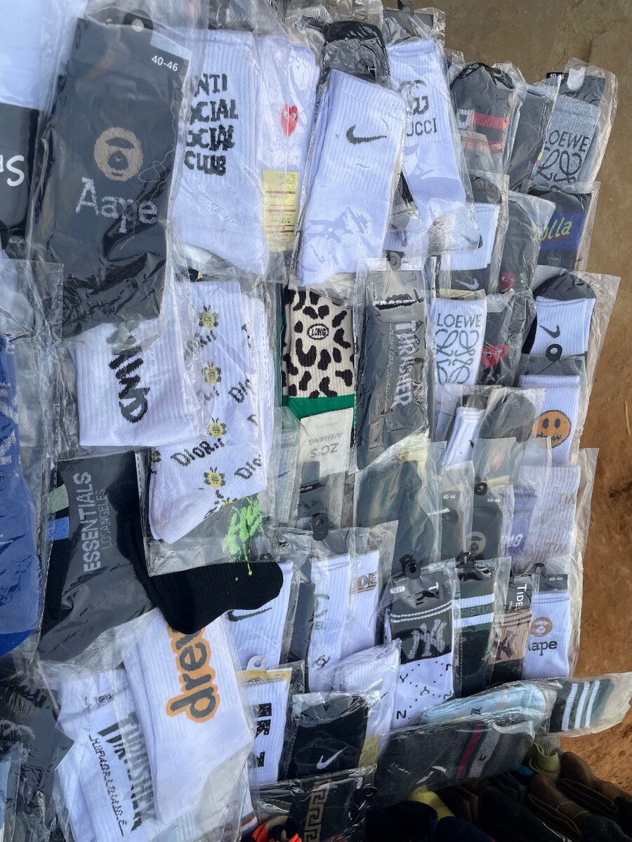 Chaussettes 100% coton