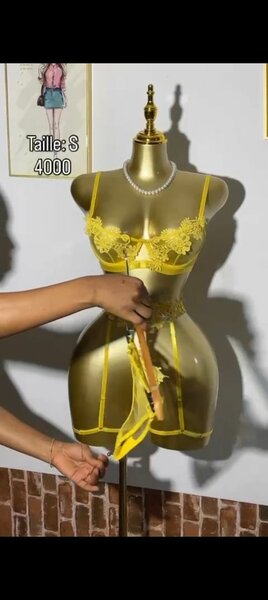 Ensemble lingerie dentelle sexy