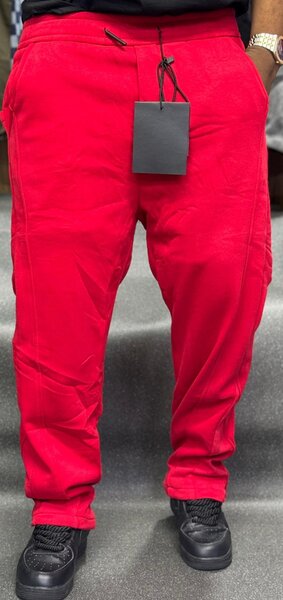 Pantalon rouge tendance homme