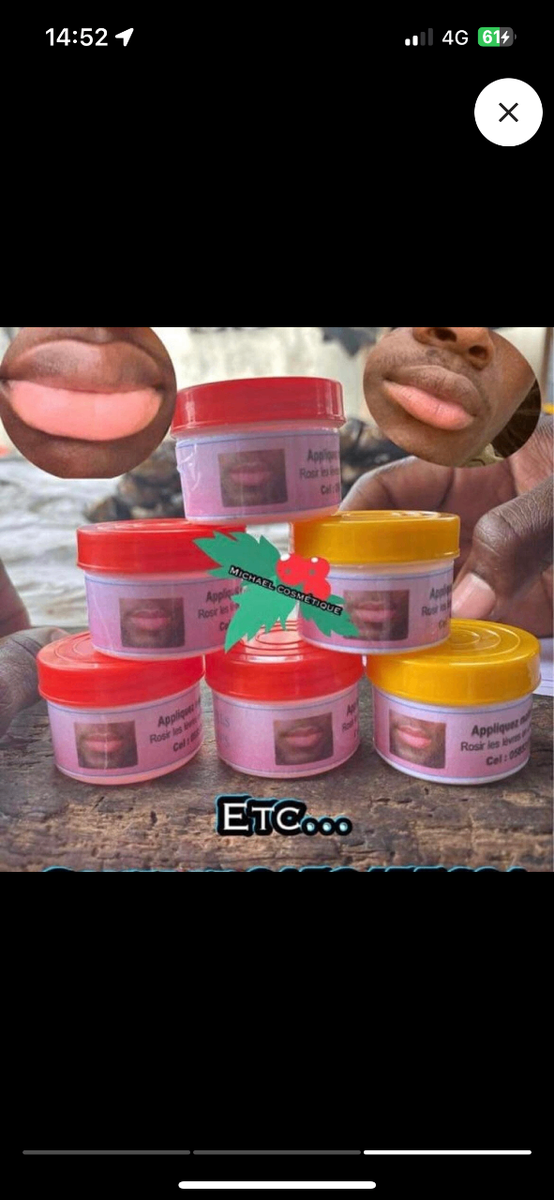 Crème de lèvre rose