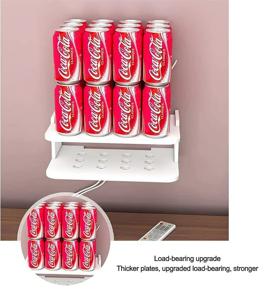 Étagère Murale, Étagère De Décodeur D'Étagère De Routeur Wif