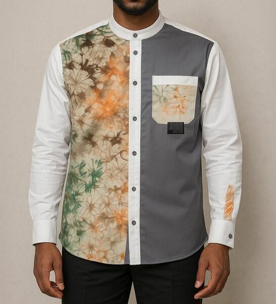 Chemise Homme Patchwork