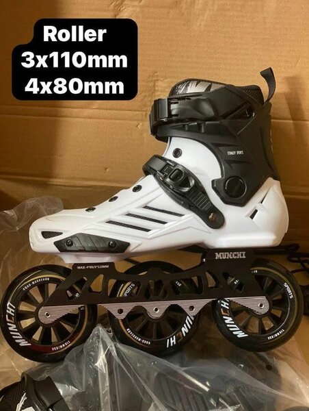 Rollers en ligne 3x110mm