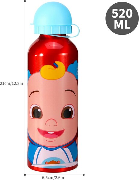 Cocomelon Aluminum Water Bottle (520ml)