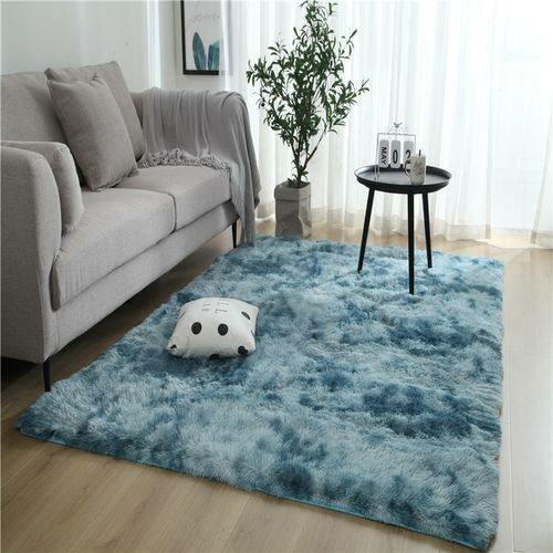 Tapis peluche doux moderne