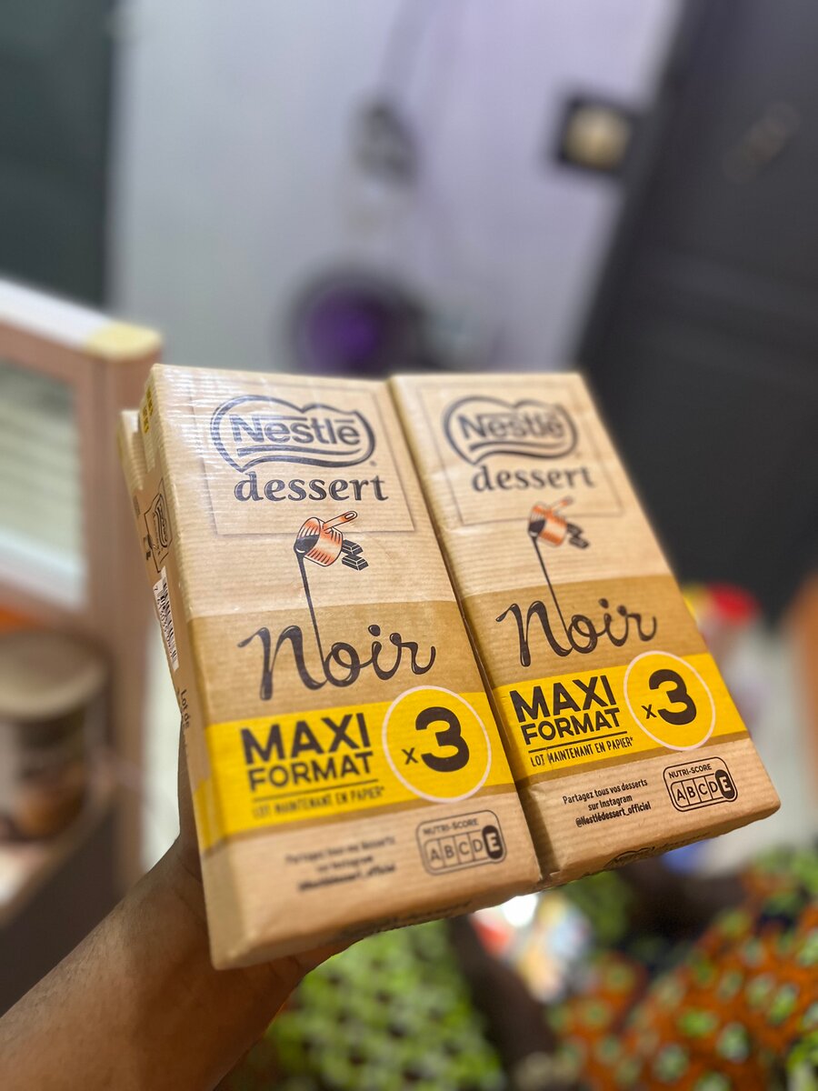 Chocolat Noir Nestlé Maxi