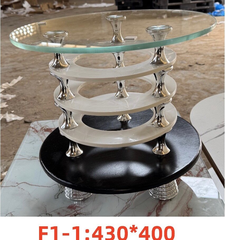 Table basse en verre moderne