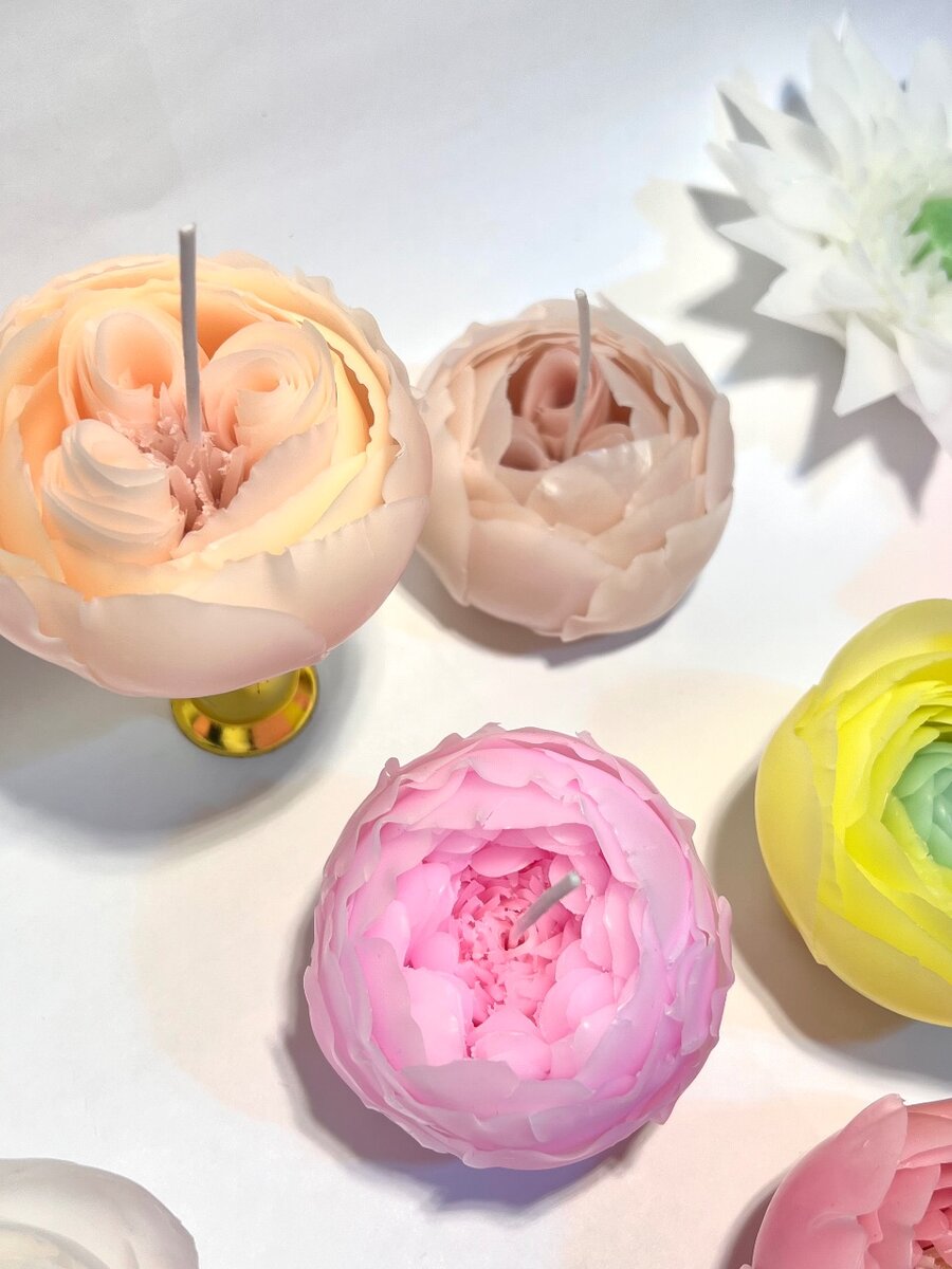 Свечи-цветы