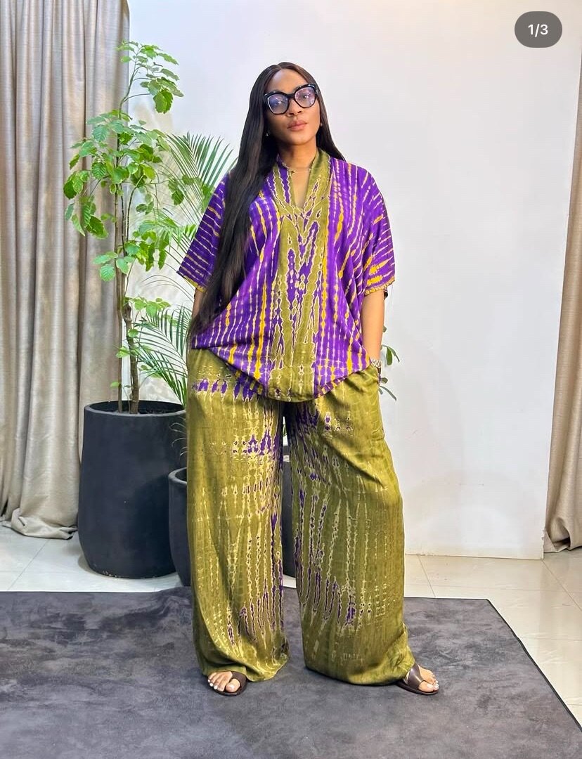 Tenue décontractée en soie