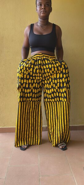 Pantalon Palazzo cargo